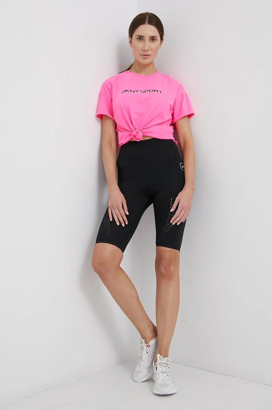 Dkny T-shirt bawełniany DP1T8771 100 % Bawełna