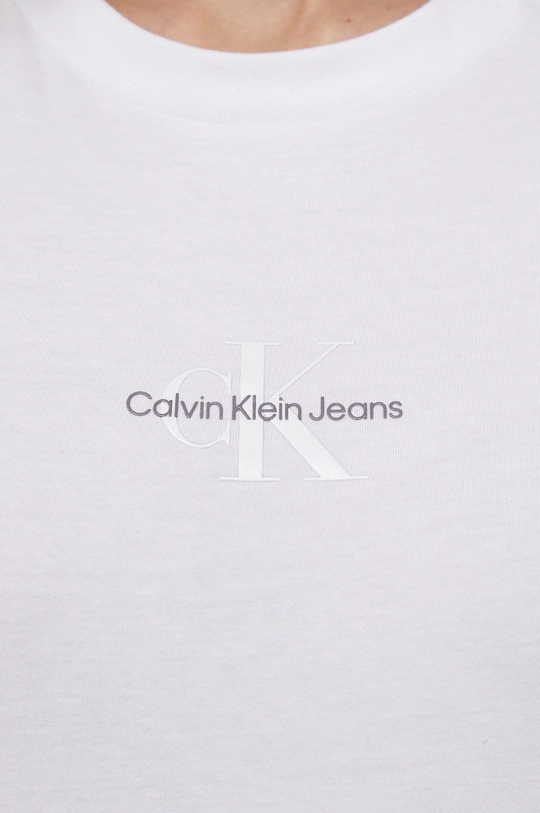 Βαμβακερό μπλουζάκι Calvin Klein Jeans Γυναικεία