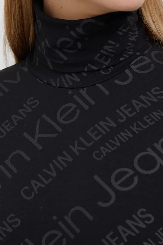 czarny Calvin Klein Jeans Longsleeve J20J217719.PPYY