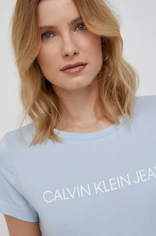 Calvin Klein Jeans T-shirt bawełniany (2-pack) J20J216466.PPYY Damski