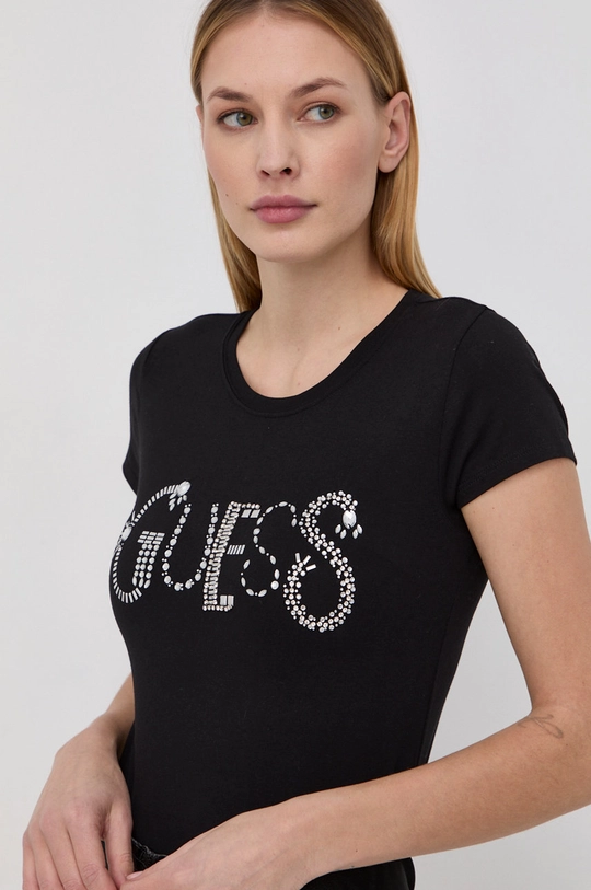 czarny Guess T-shirt