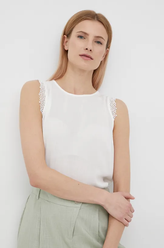 λευκό Μπλουζάκι Vero Moda Γυναικεία