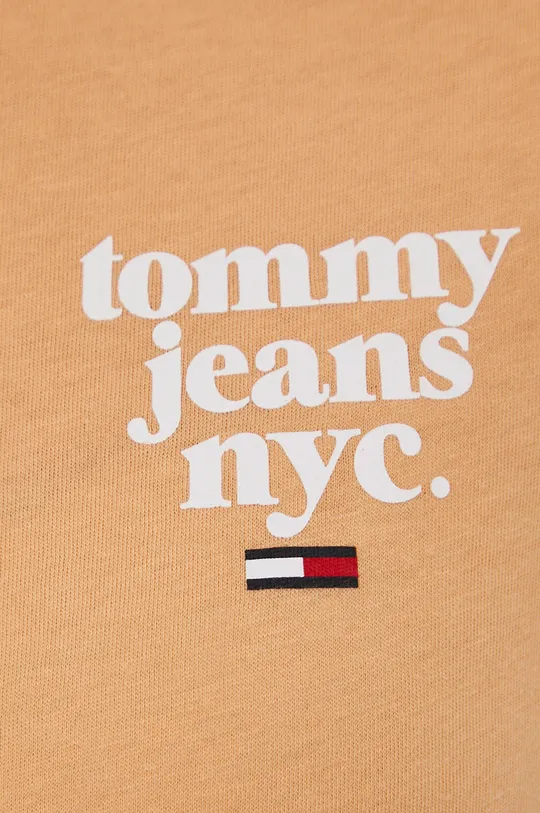oranžová Tričko Tommy Jeans