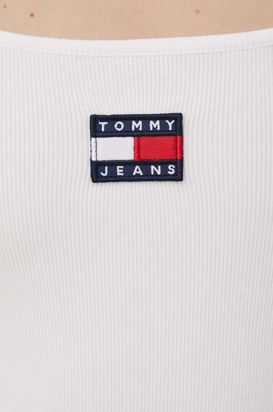 biały Tommy Jeans body DW0DW11753.PPYY