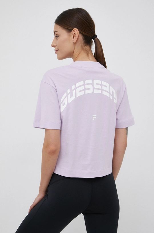 Guess t-shirt bawełniany 100 % Bawełna