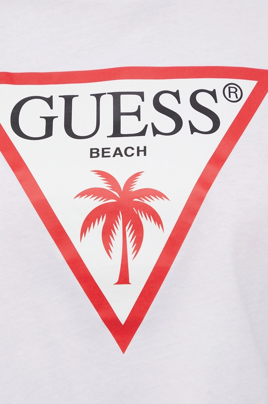 Βαμβακερό μπλουζάκι Guess Γυναικεία