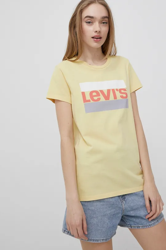 zlatna Pamučna majica Levi's