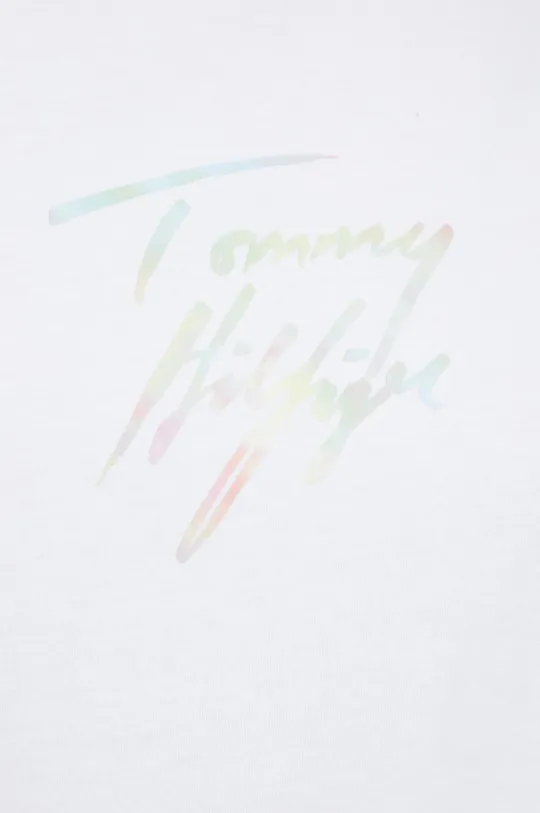 Βαμβακερό μπλουζάκι Tommy Hilfiger Γυναικεία