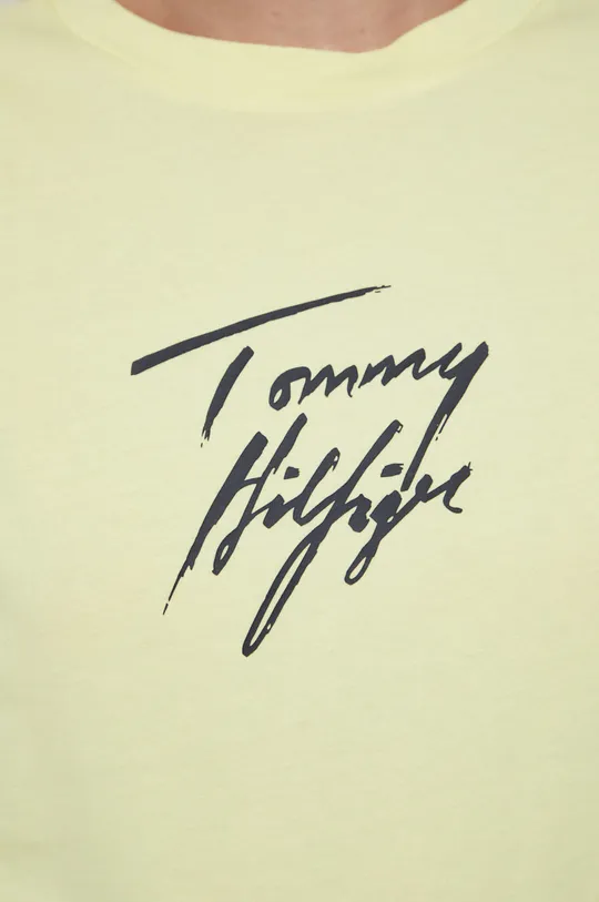 Bavlnené tričko Tommy Hilfiger Dámsky