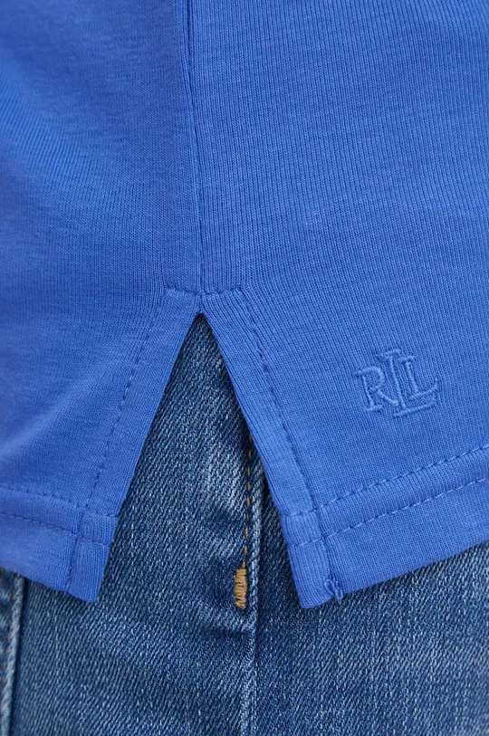 modrá Tričko Lauren Ralph Lauren