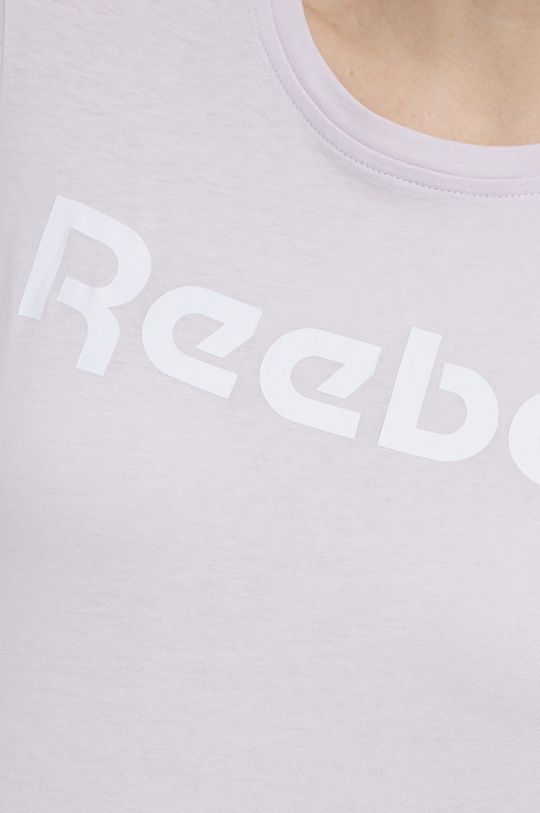 fioletowy Reebok T-shirt sportowy TE Graphic Tee H51870