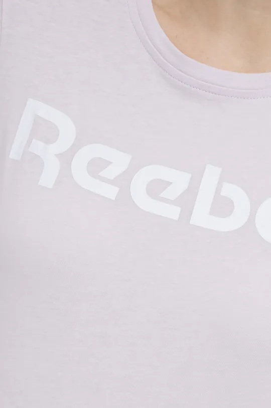 fioletowy Reebok T-shirt sportowy TE Graphic Tee H51870