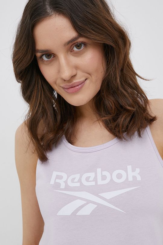Reebok T-shirt fioletowy