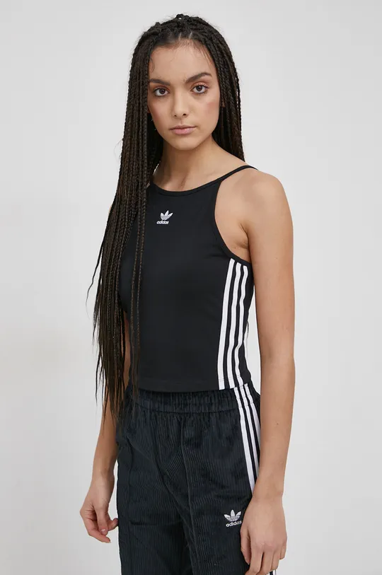 nero adidas Originals top Donna