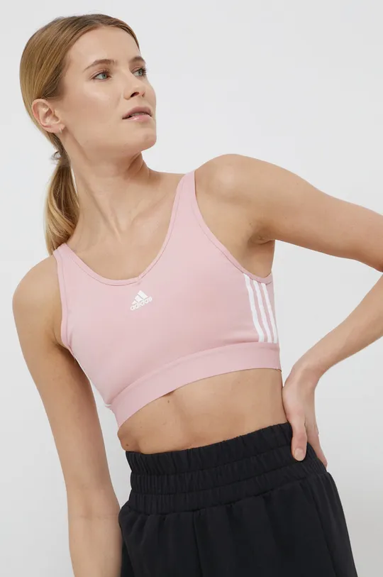 ροζ adidas - Αθλητικό σουτιέν Γυναικεία