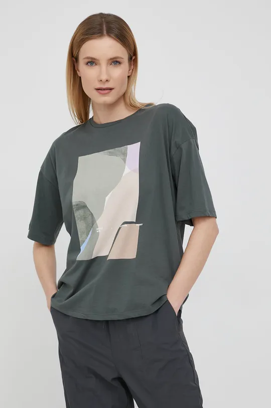 πολύχρωμο Βαμβακερό μπλουζάκι Marc O'Polo Γυναικεία