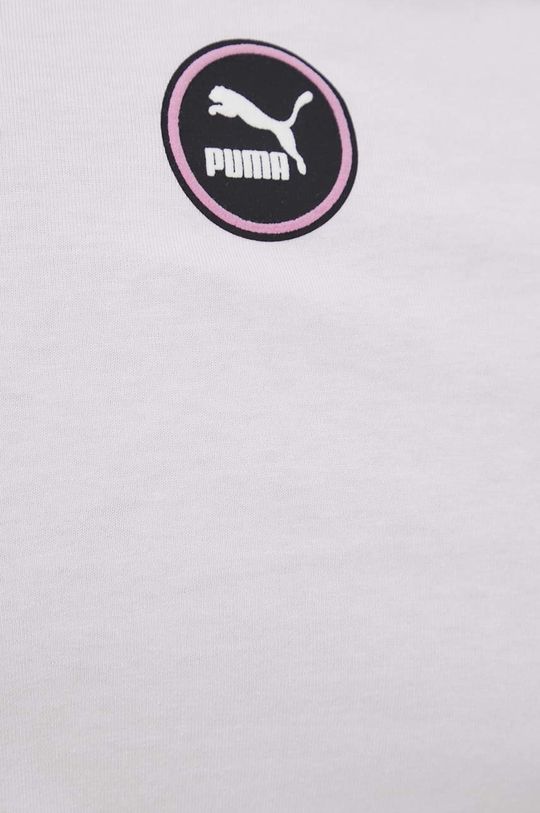 biały Puma t-shirt bawełniany 533559