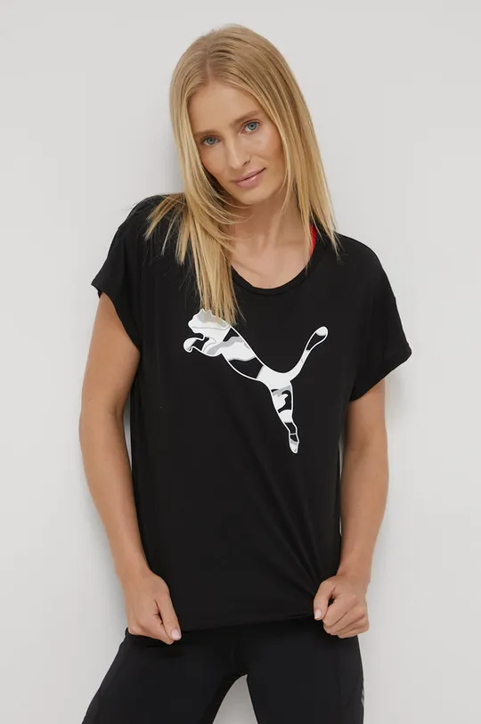 μαύρο Μπλουζάκι Puma Γυναικεία