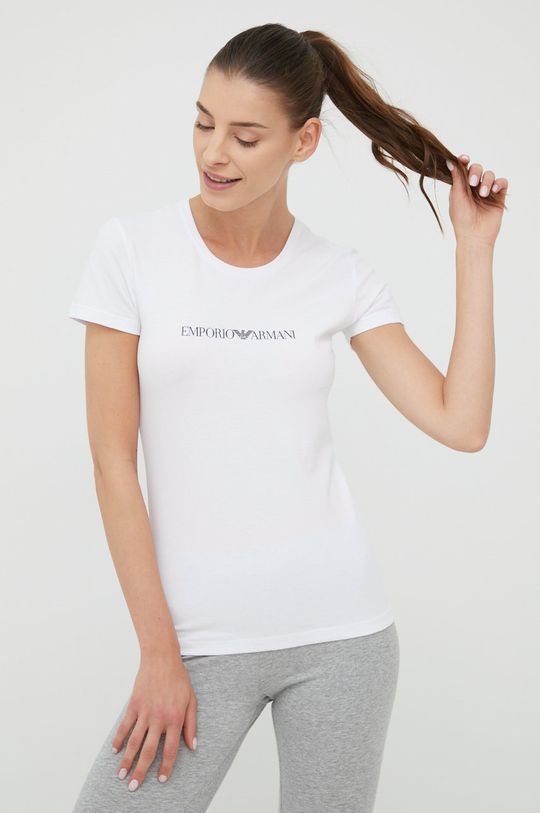 biały Emporio Armani Underwear t-shirt Damski