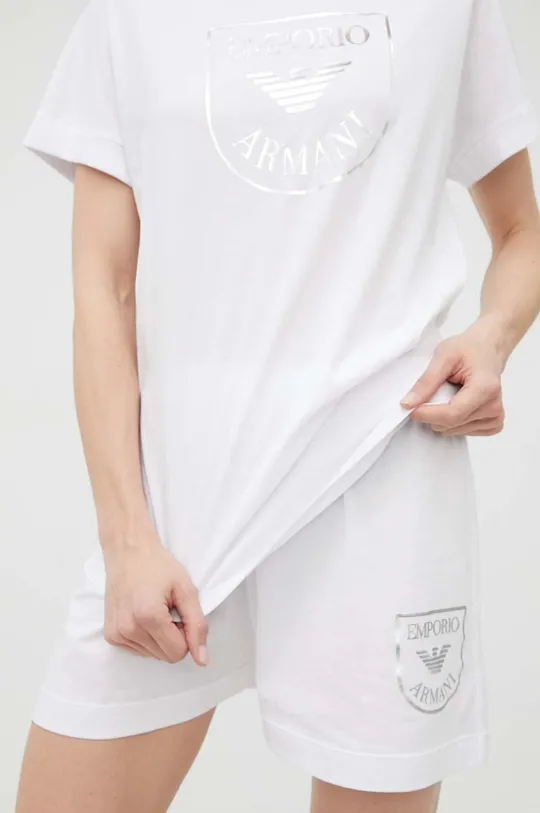 Хлопковая футболка Emporio Armani Underwear Женский