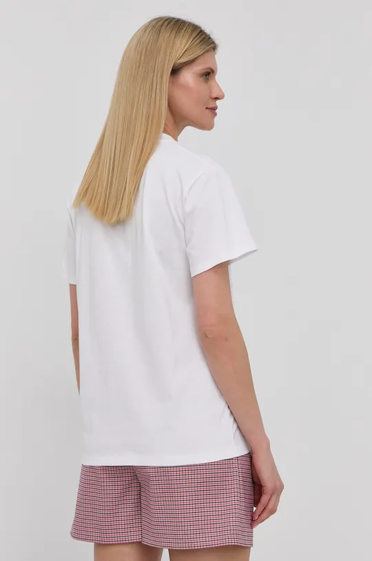 Twinset - Βαμβακερό μπλουζάκι  100% Βαμβάκι