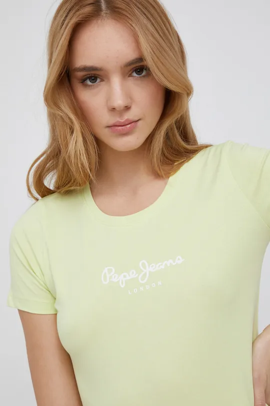 zielony Pepe Jeans T-shirt New Virginia