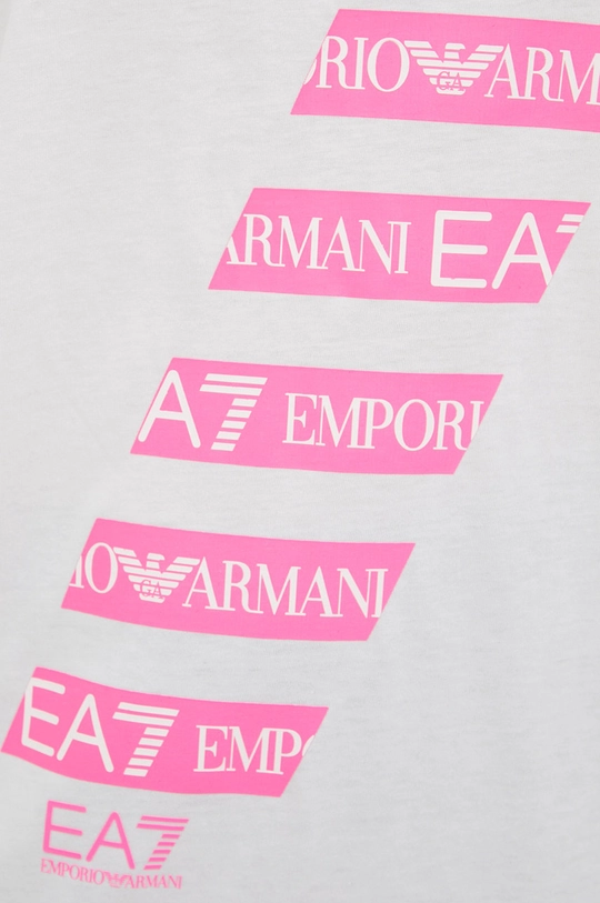 Βαμβακερό μπλουζάκι EA7 Emporio Armani Γυναικεία