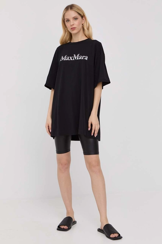 Max Mara Leisure t-shirt czarny