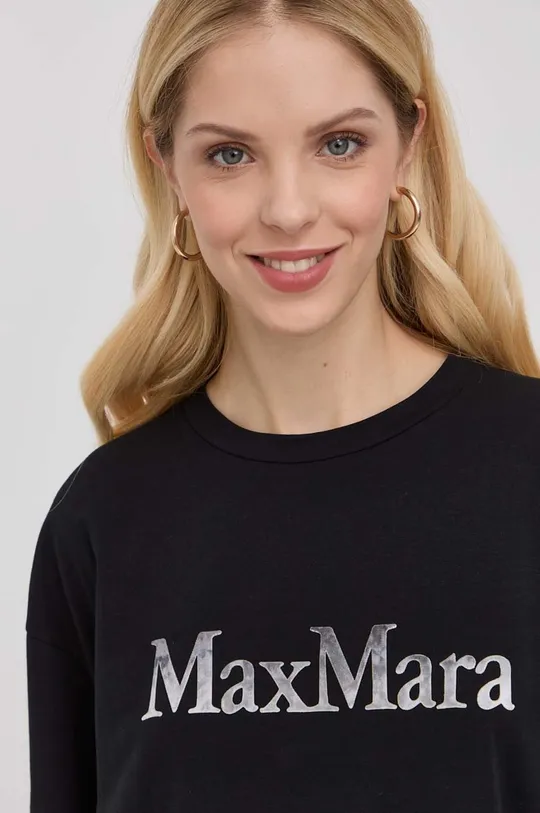 czarny Max Mara Leisure t-shirt