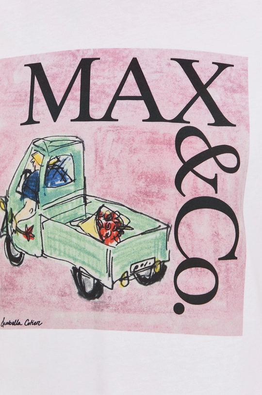 MAX&Co. t-shirt bawełniany Damski