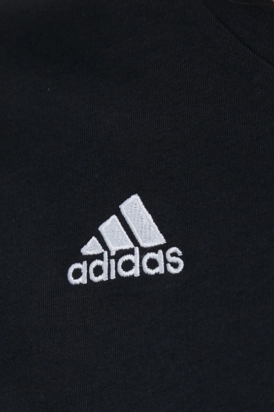 μαύρο Βαμβακερό μπλουζάκι adidas Performance  HC0438