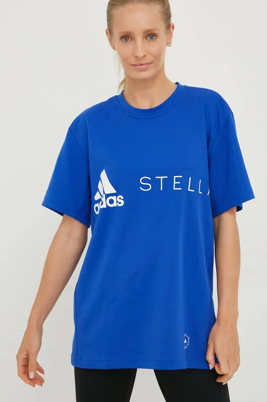Μπλουζάκι adidas by Stella McCartney μπλε