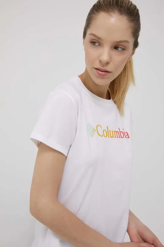 Športové tričko Columbia Sun Trek Ss Graphic Dámsky