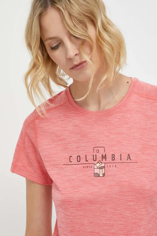 ružová Športové tričko Columbia Zero Rules Graphic