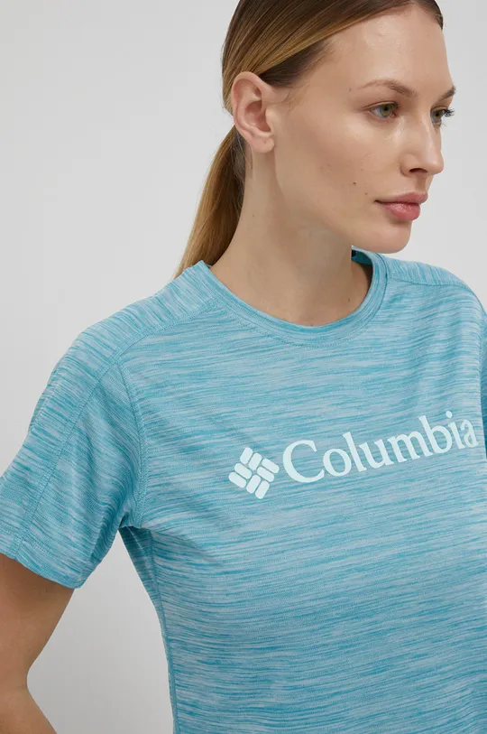 tyrkysová Športové tričko Columbia Zero Rules Graphic