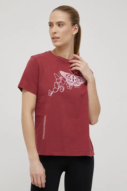 Columbia T-shirt in cotone rosso