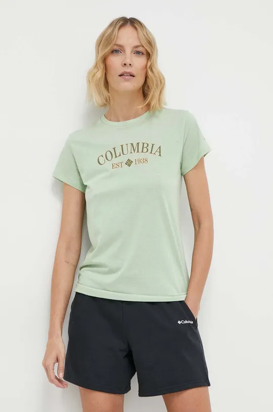 πράσινο Μπλουζάκι Columbia Trek