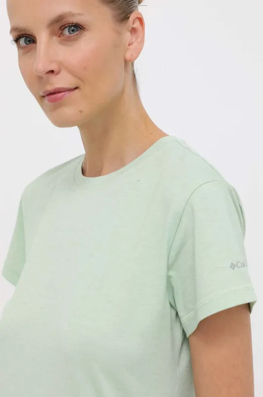 verde Columbia maglietta sportiva Sun Trek