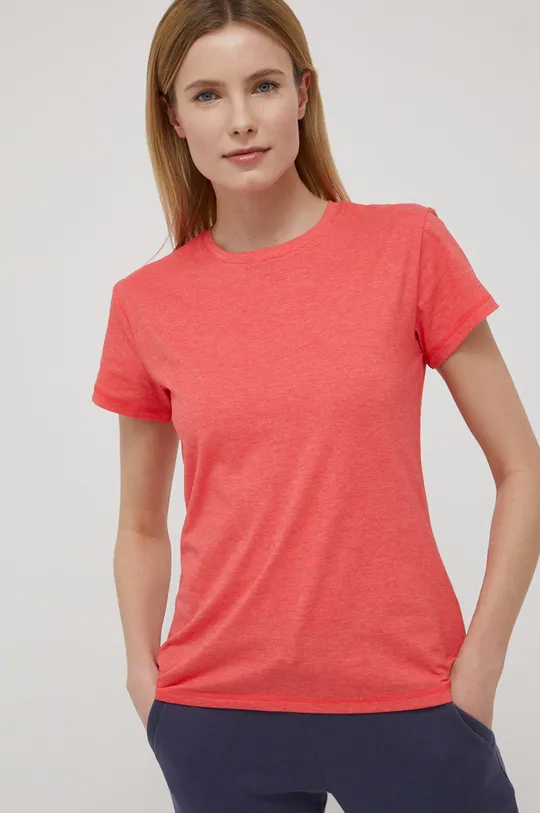 κόκκινο Αθλητικό μπλουζάκι Columbia Sun Trek Sun Trek Γυναικεία