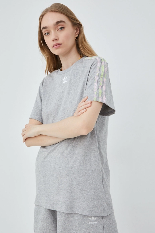 gri adidas Originals tricou din bumbac HT5990