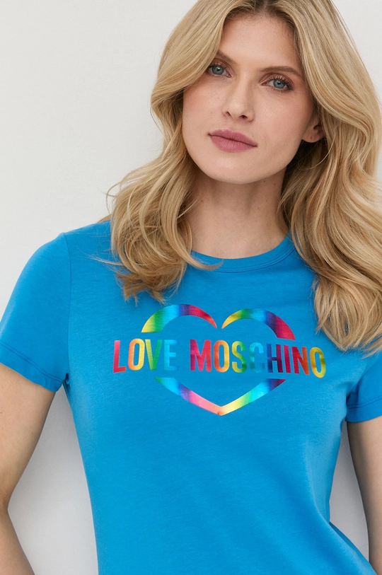 Love Moschino t-shirt bawełniany | Answear.com