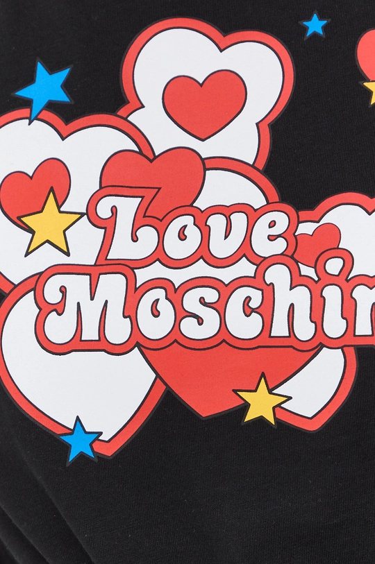 Love Moschino top bawełniany