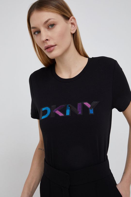 czarny Dkny T-shirt P1JMKDNA