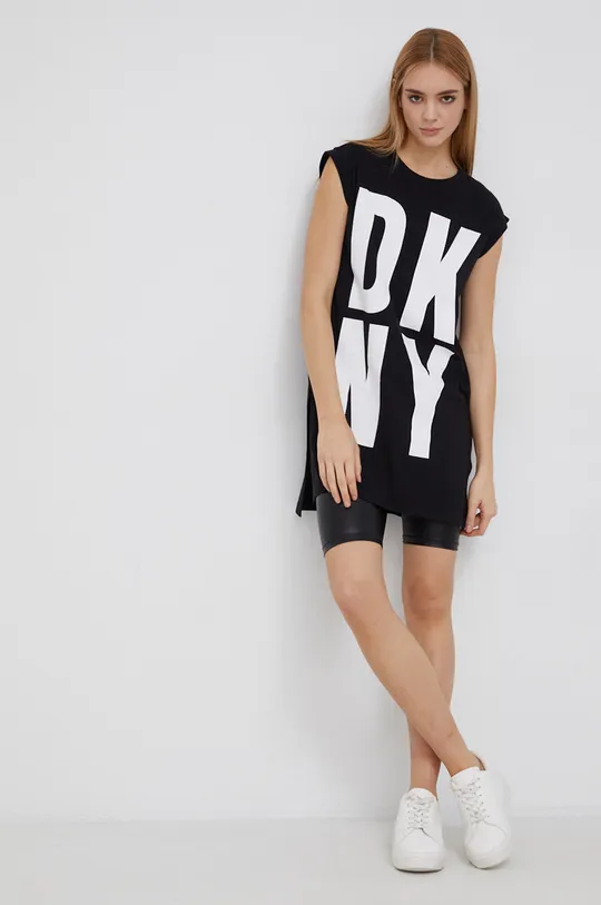 Μπλουζάκι DKNY μαύρο