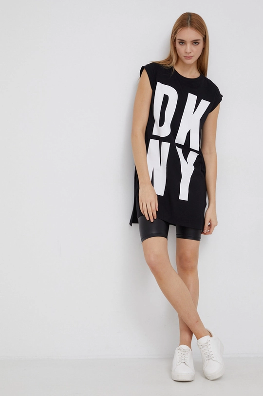 Dkny t-shirt fekete