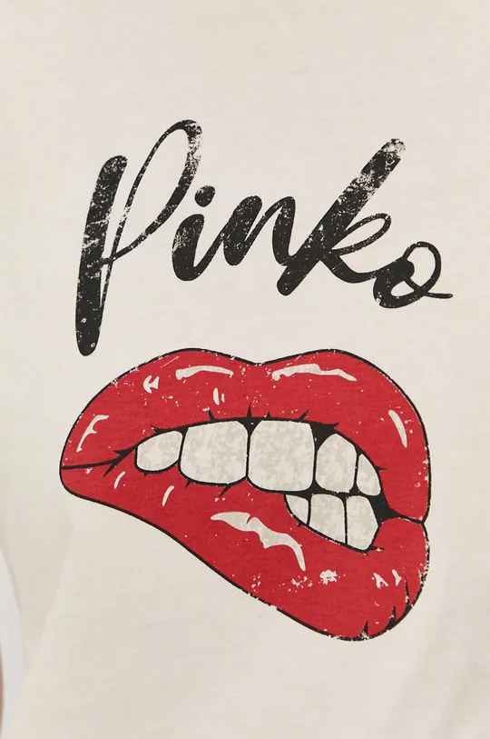 Pinko - Βαμβακερό μπλουζάκι Γυναικεία