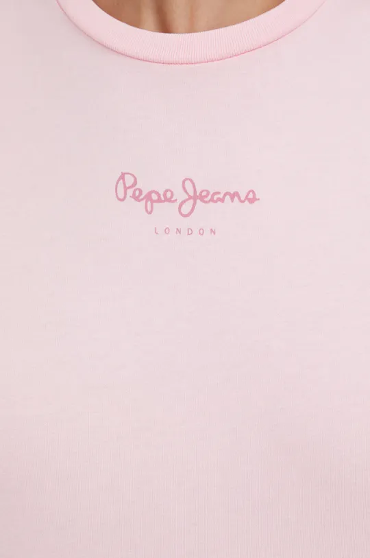 Βαμβακερό μπλουζάκι Pepe Jeans Nina Γυναικεία