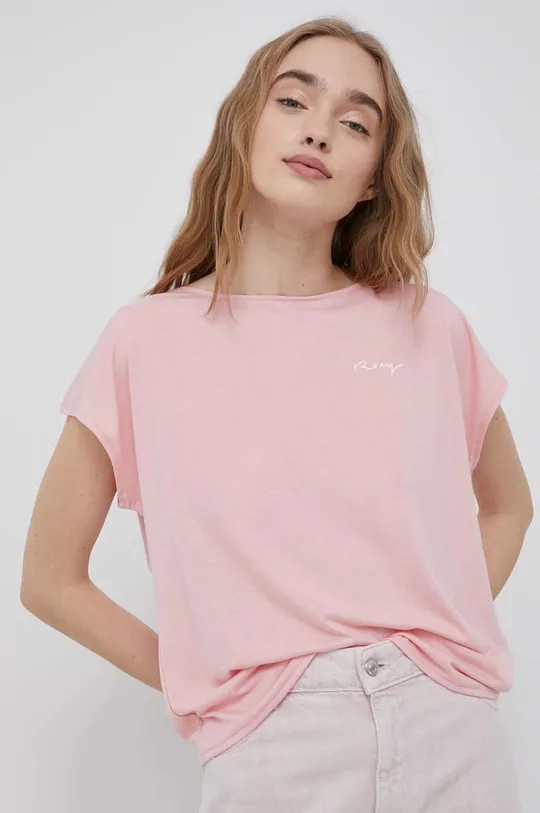ružová Tričko Roxy Dámsky