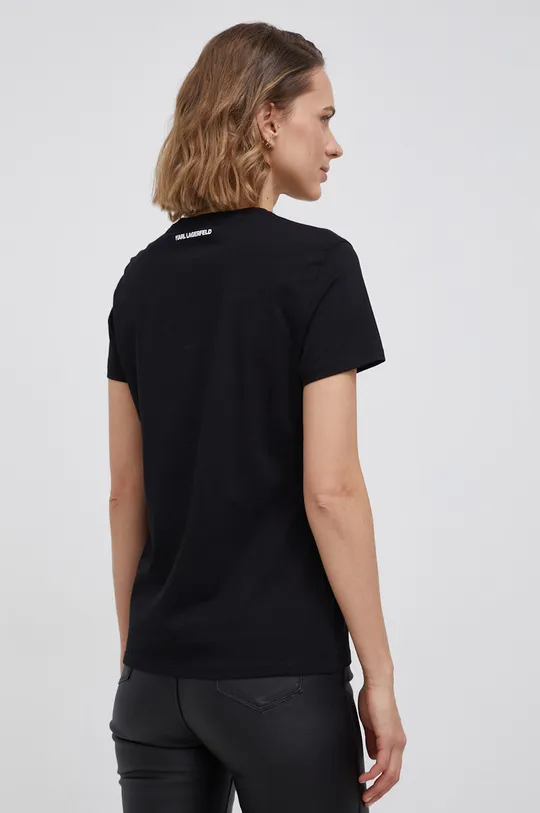 Karl Lagerfeld - T-shirt bawełniany 216W1732.51 100 % Bawełna organiczna
