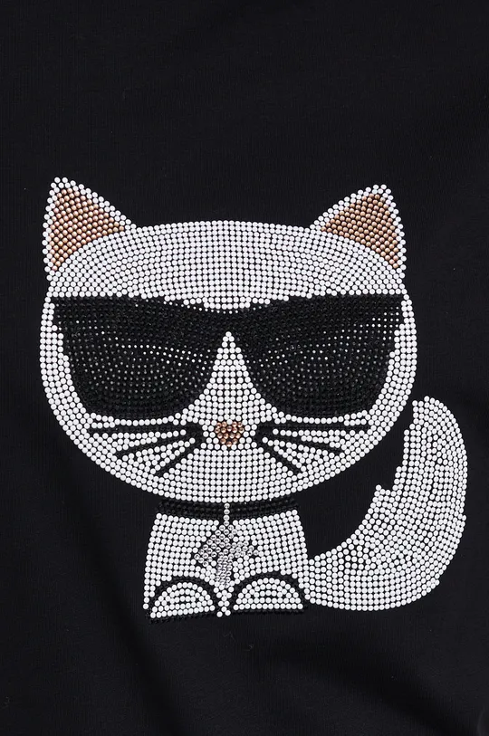 Karl Lagerfeld - T-shirt bawełniany 216W1732.51 Damski
